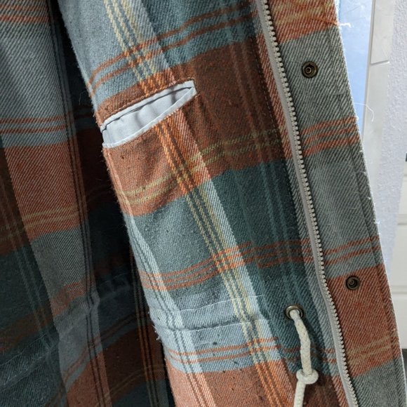 Vintage Rare 1980s Pacific Trail Jacket Lots of Pockets Flannel Lined - Picture 5 of 13